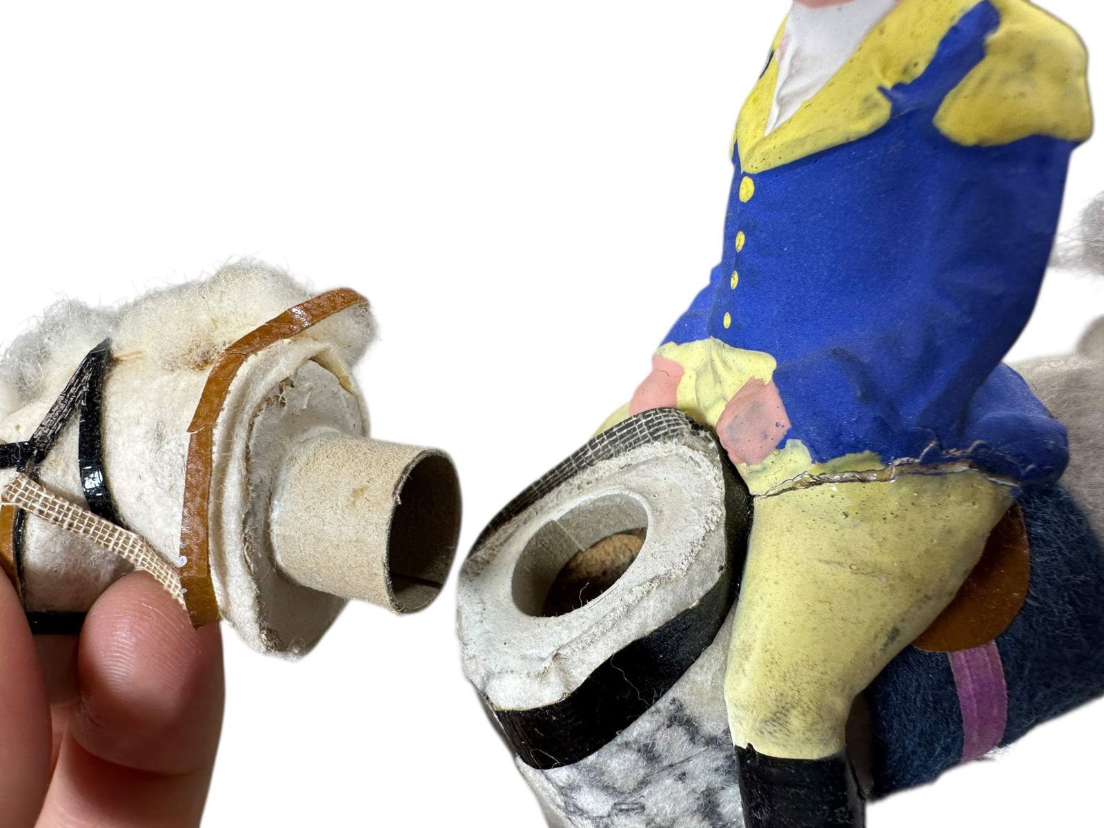 G WASHINGTON ON CANDY CONTAINER HORSE - 6