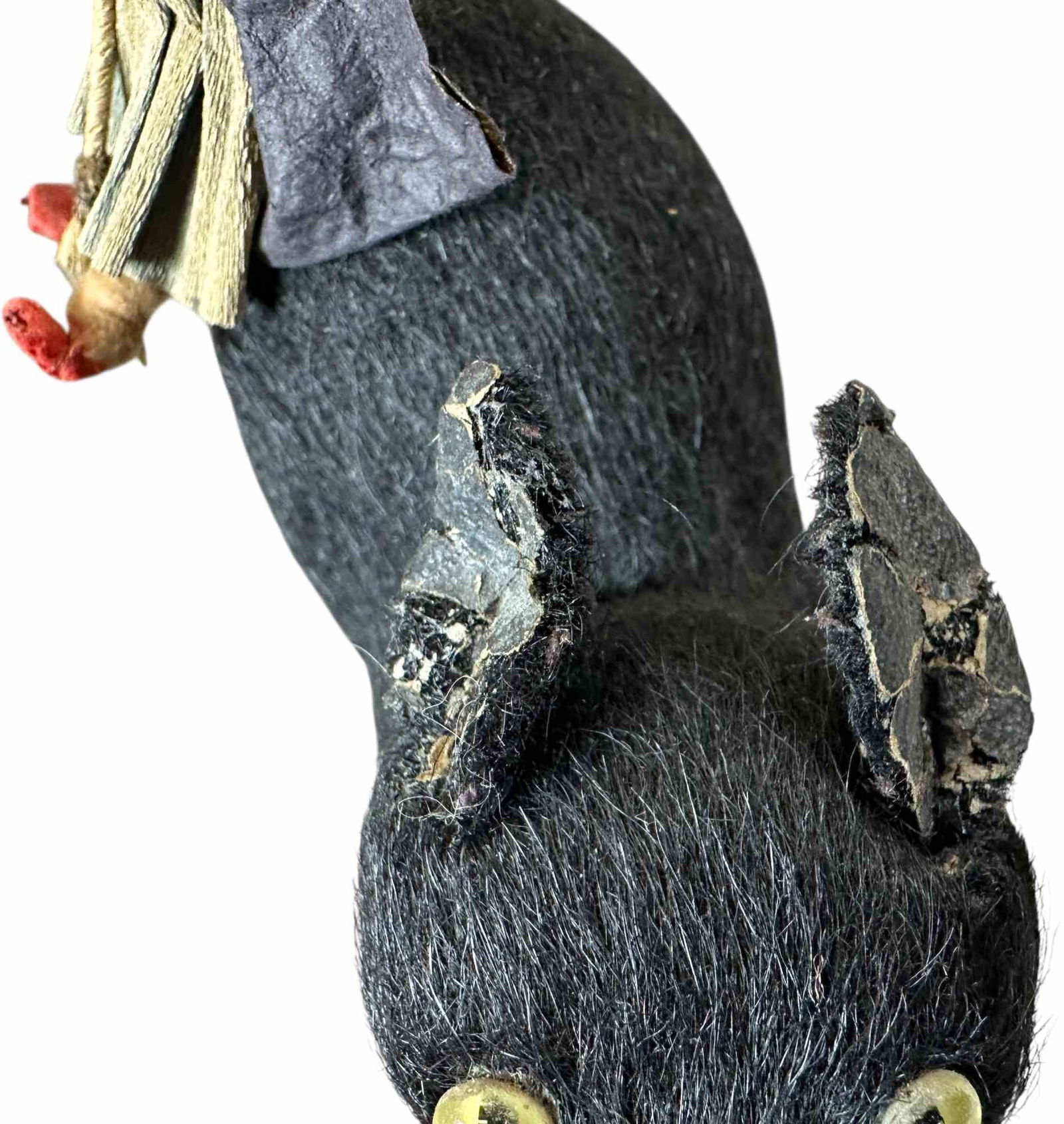 WITCH RIDING BLACK CAT CANDY CONTAINER - 9