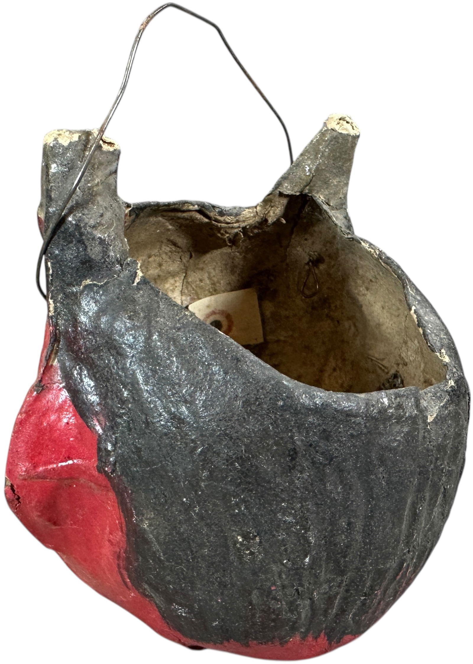 EARLY GERMAN DEVIL HEAD LANTERN - 5