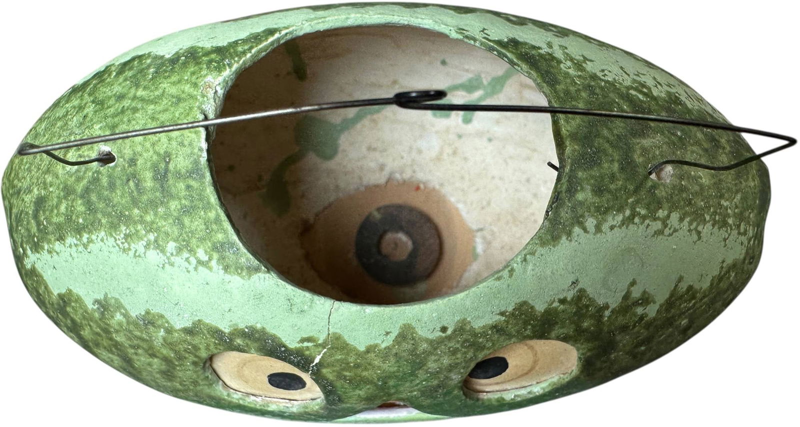 EARLY COMPO WATERMELON LANTERN - 8