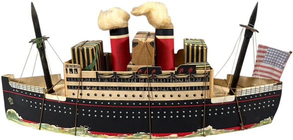 PASCALL OF LONDON SOUVENIR PAPER OCEAN LINER