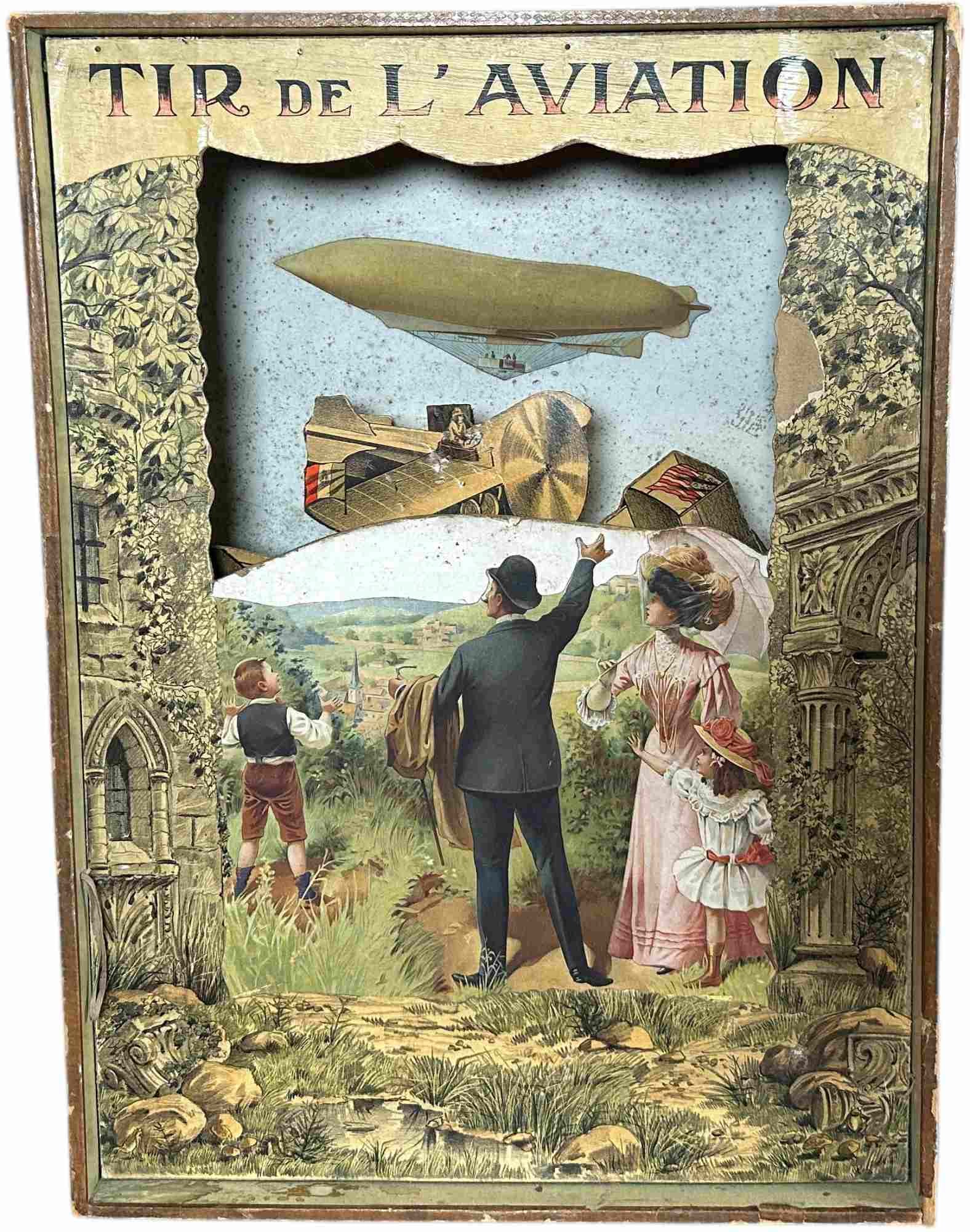 FRENCH SHOOT THE AVIATOR TARGET GAME (1 of 6)