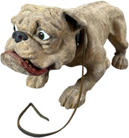 BULLDOG GROWLER PULL TOY