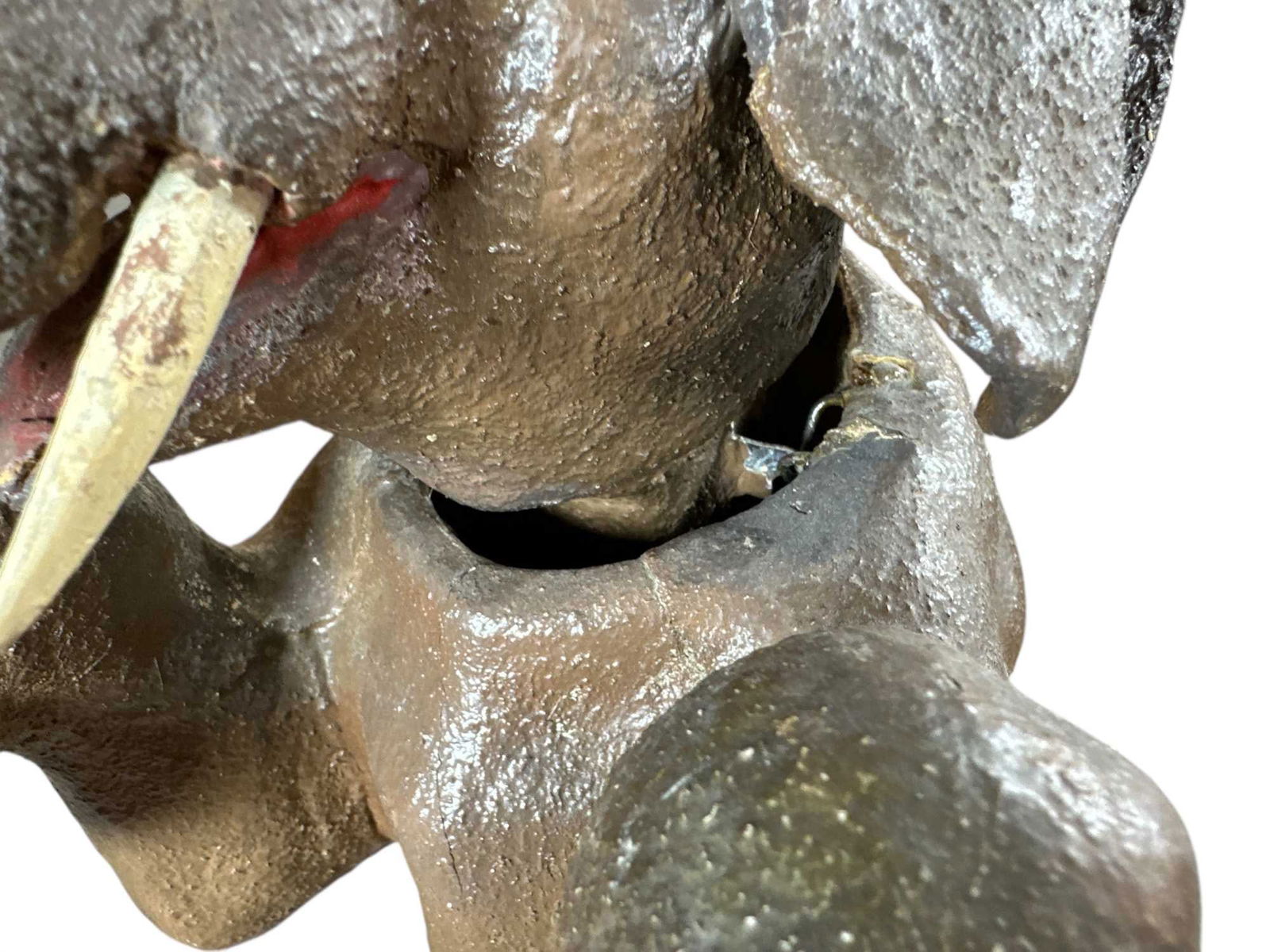 STANDING ELEPHANT ON BASE MECHANICAL NODDER - 14