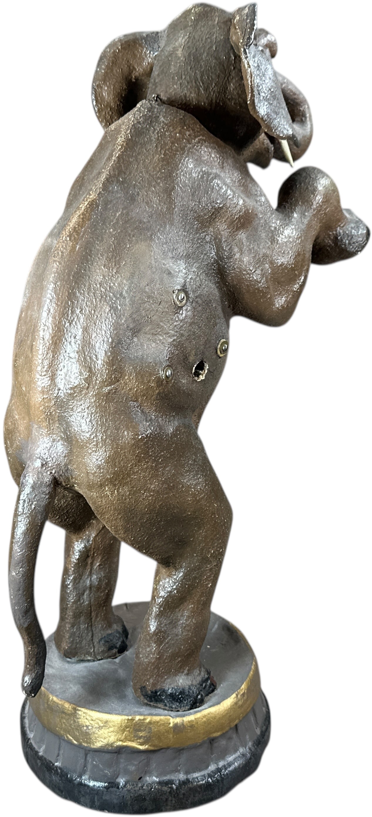 STANDING ELEPHANT ON BASE MECHANICAL NODDER - 8