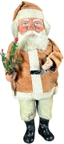 SANTA WOODCUTTER CANDY CONTAINER