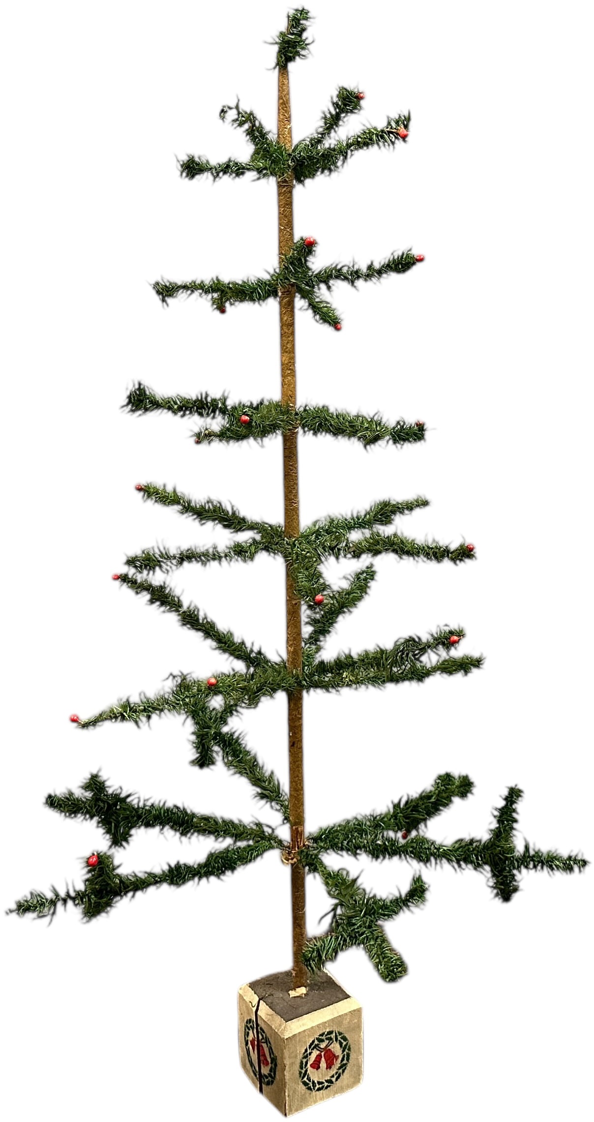 THREE FOOT GERMAN FEATHER TREE: 1010. THREE FOOT GERMAN FEATHER TREE | 3ft h. | (Excellent Condition) | $300 - $500