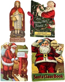 RED RIDING HOOD & CHRISTMAS DIECUT BOOKS