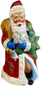 COLORFUL COMPOSITION SANTA CLAUS FIGURE