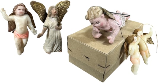 GROUPING OF FIVE ANGELS