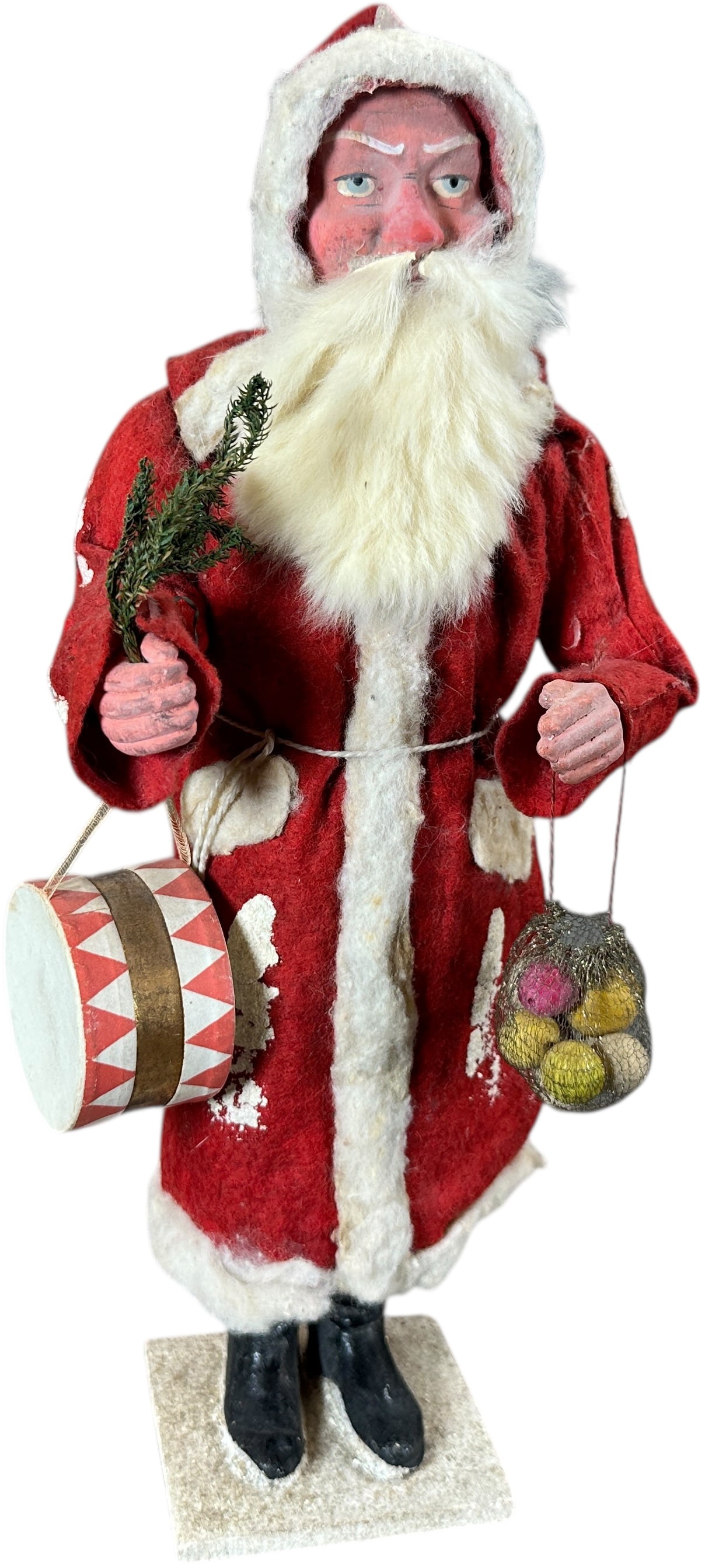 CONTEMPORARY RED ROBE SANTA CANDY CONTAINER (1 of 8)