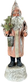 KATHY PATTERSON CURLY BEARD SANTA CANDY CONTAINER