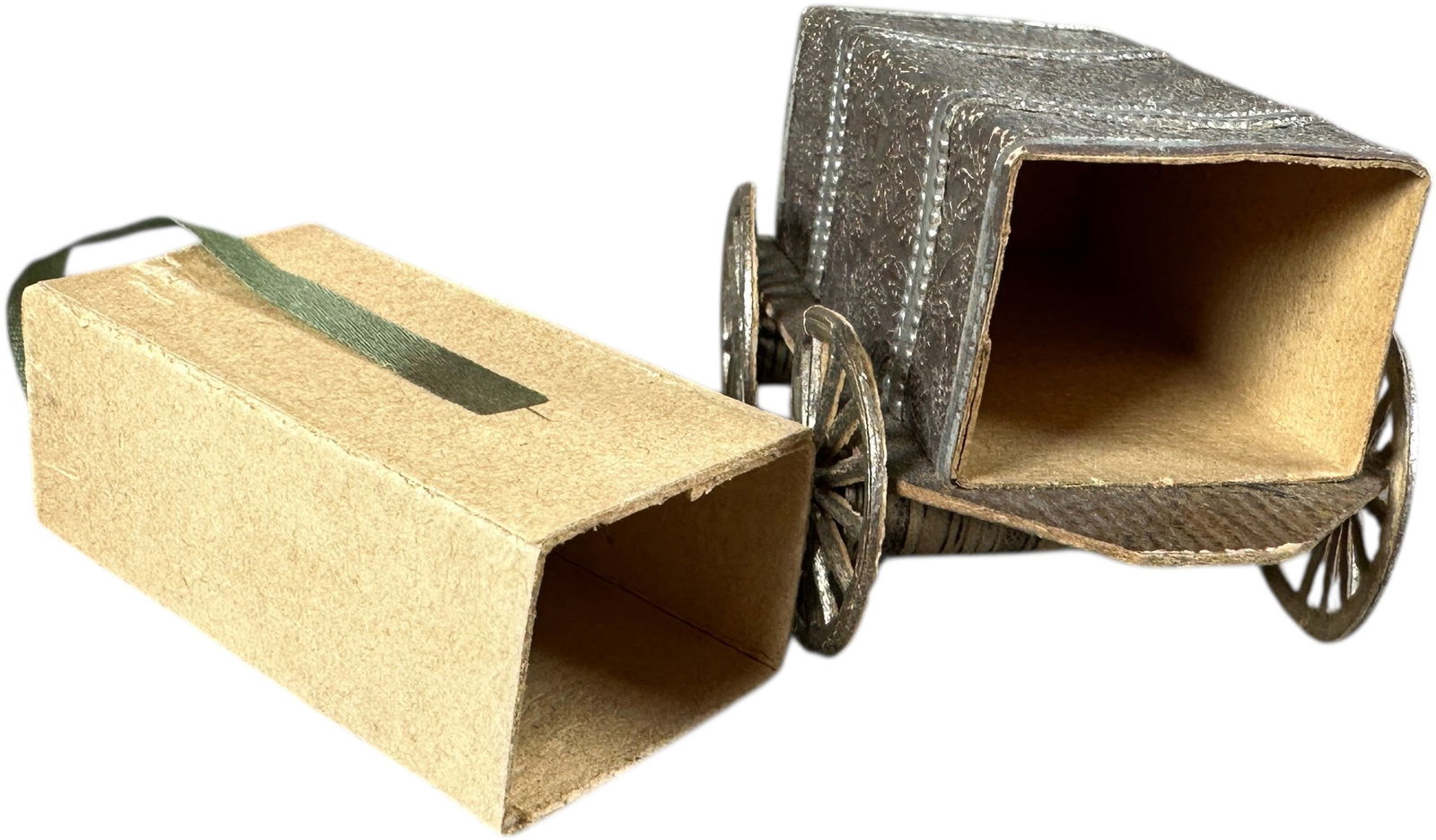 THREE ASSORTED DRESDEN ORNAMENTS - 4