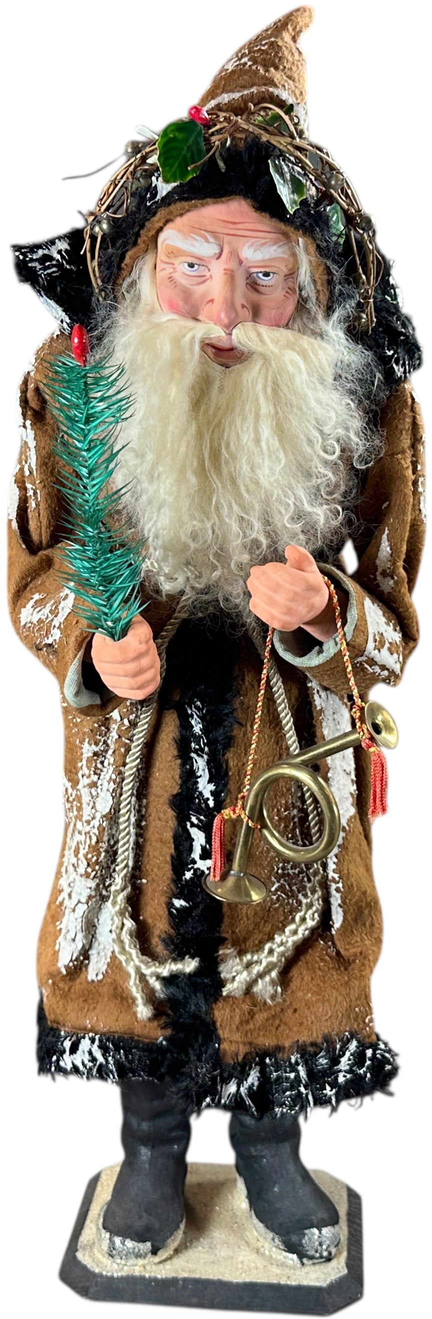 CONTEMPORARY SANTA CLAUS CANDY CONTAINER (1 of 9)