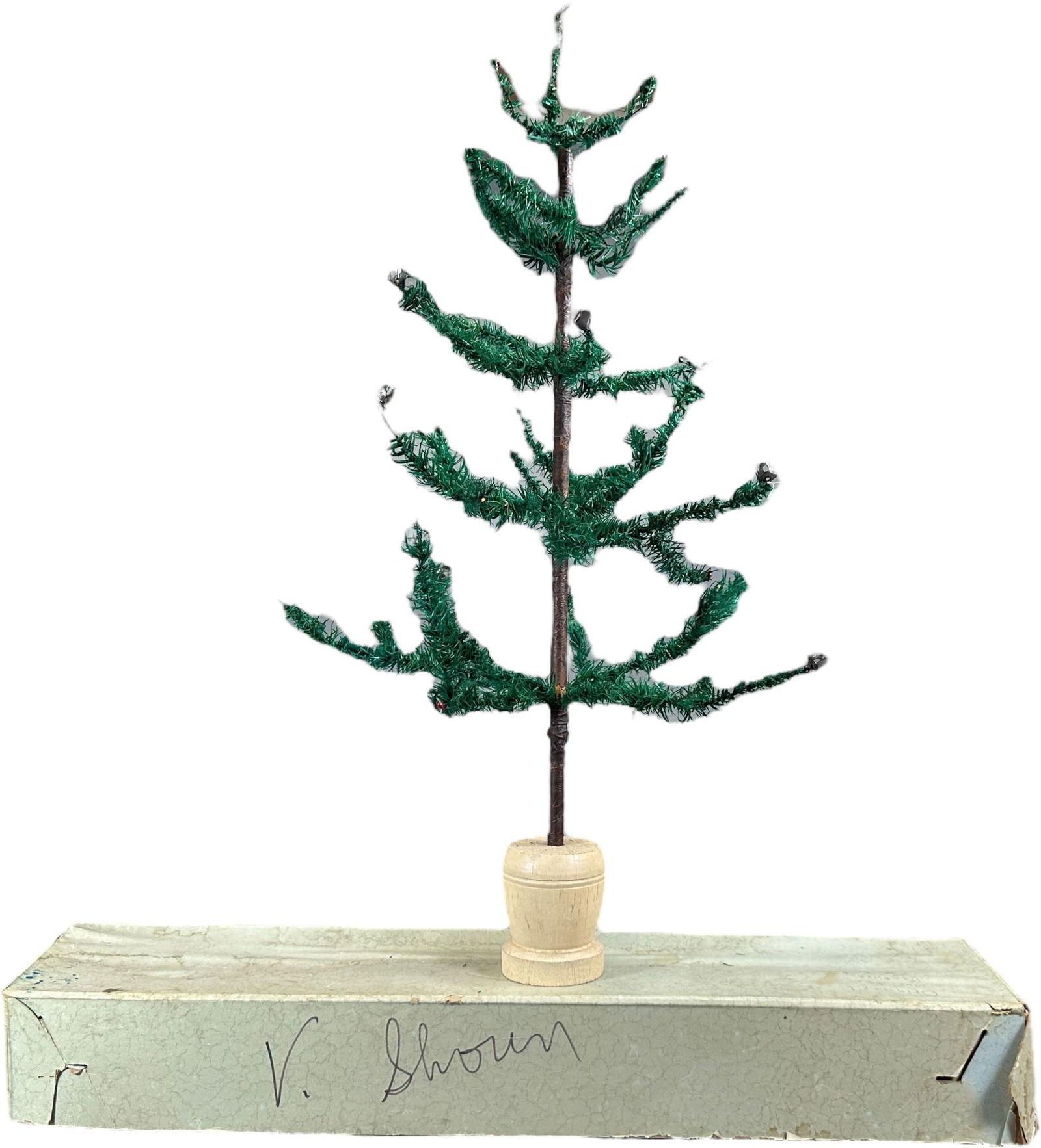 BOXED GERMAN FEATHER TREE - 6