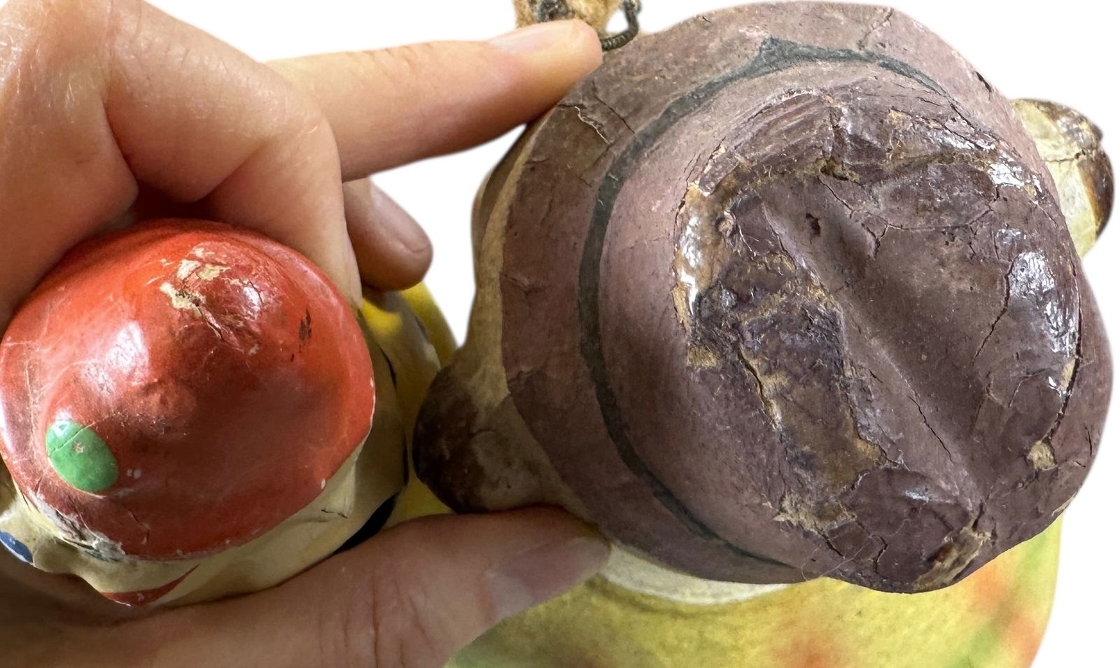 TWO CLOWN THEME ROLY POLY TOYS - 7