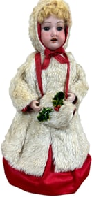 LEHMANN WALTZING DOLL IN FUR COAT