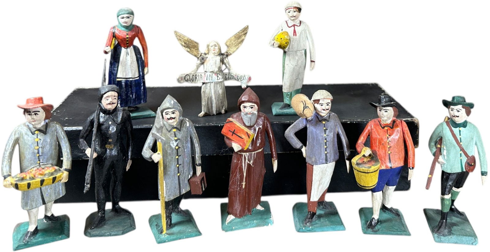 GERMAN ERZGEBIRGE STANDING FIGURES (1 of 6)