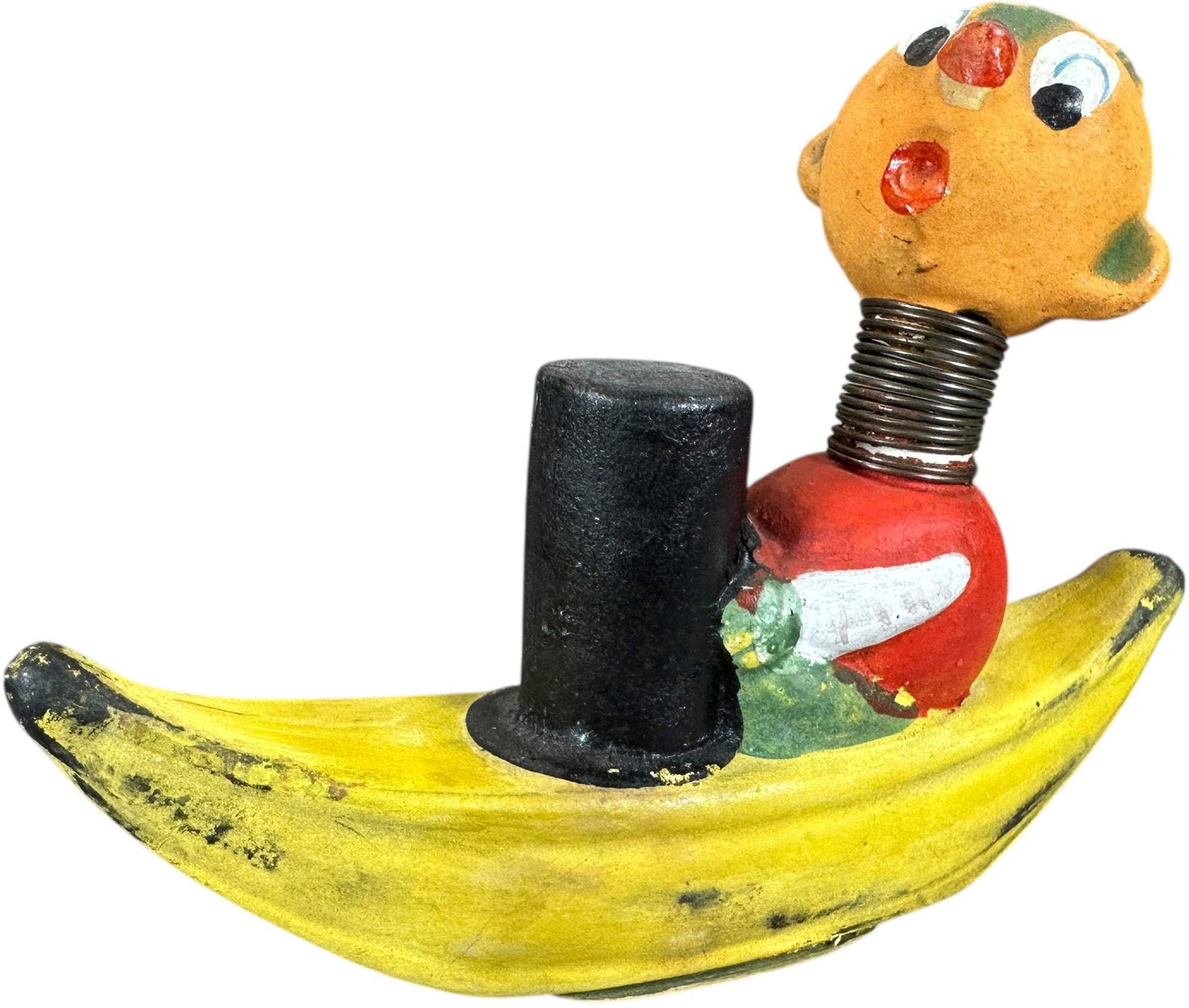 HALLOWEEN NODDER IN BANANA BOAT CANDY CONTAINER (1 of 7)