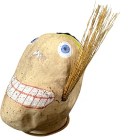 HALLOWEEN GOURD HEAD CANDY CONTAINER