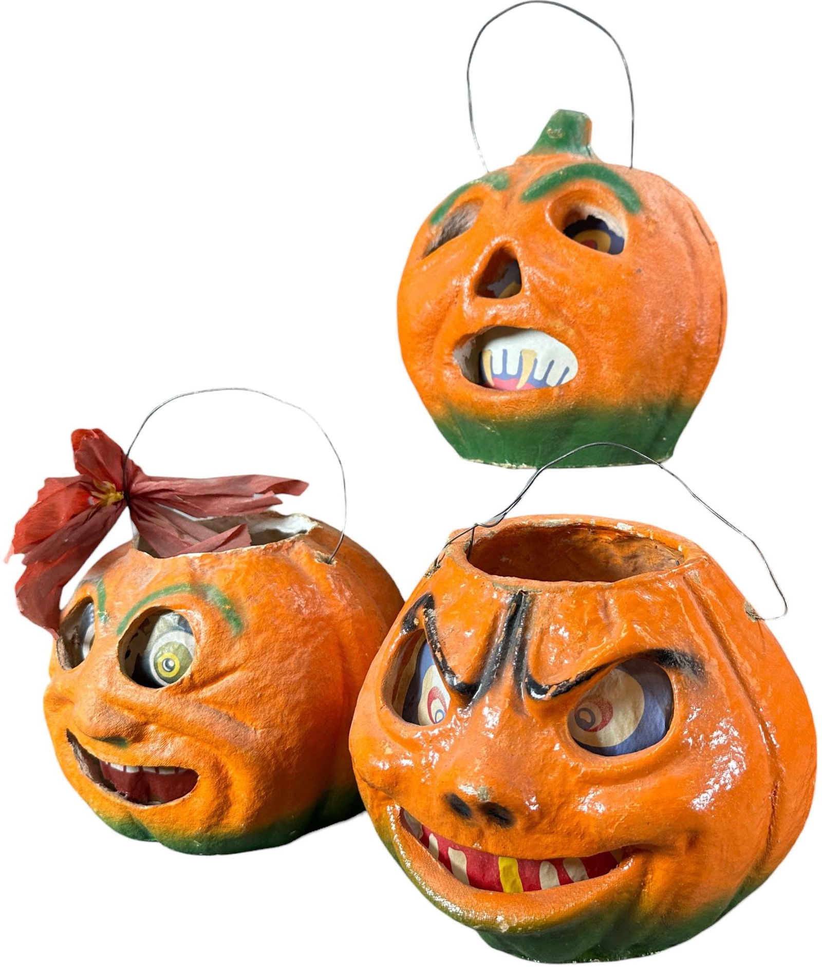 THREE LARGE HALLOWEEN LANTERNS - 3