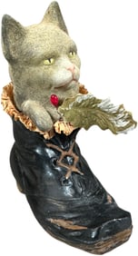 PUSS N BOOTS CANDY CONTAINER