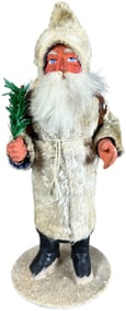 WHITE ROBE SANTA CANDY CONTAINER