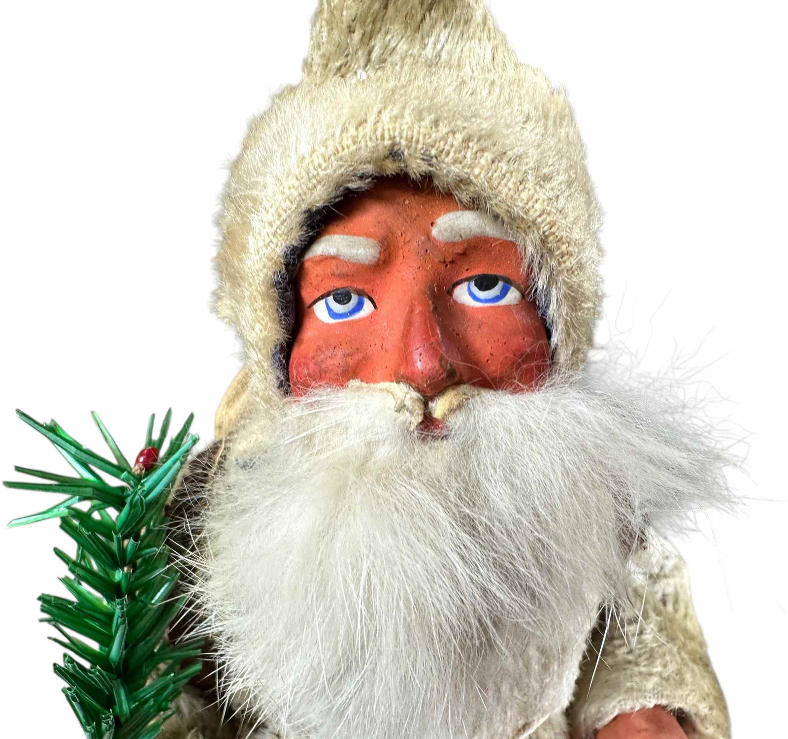 WHITE ROBE SANTA CANDY CONTAINER - 2