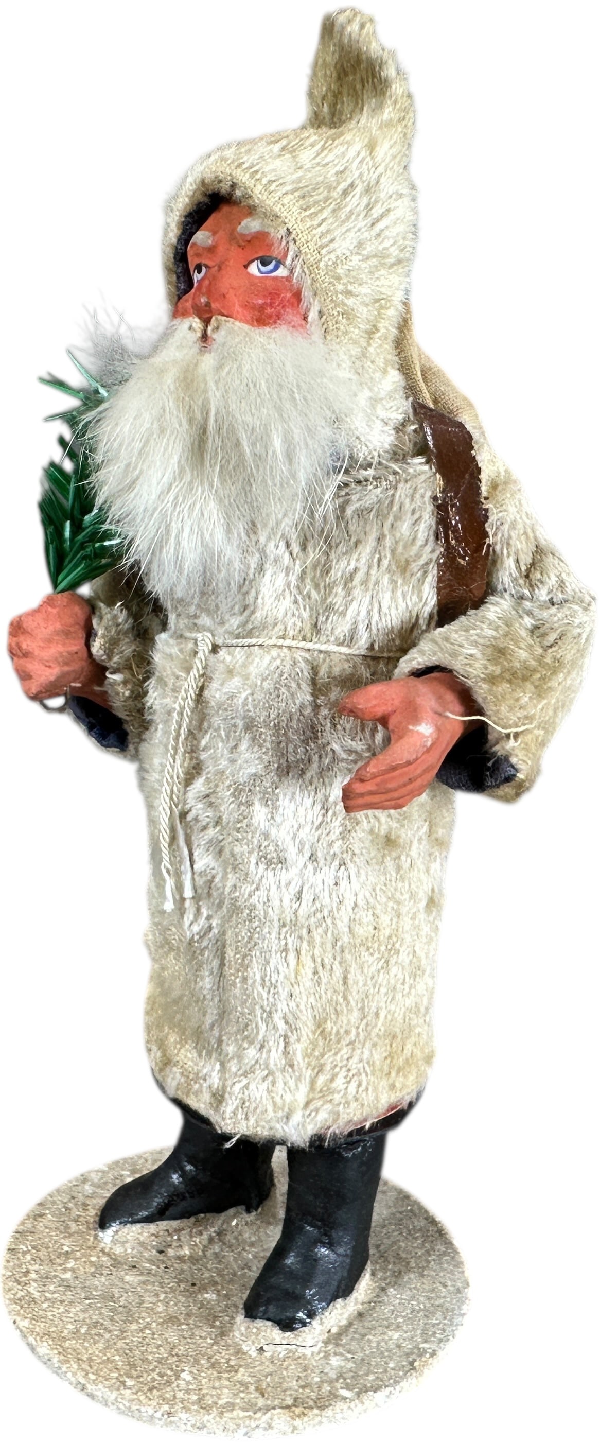 WHITE ROBE SANTA CANDY CONTAINER - 3