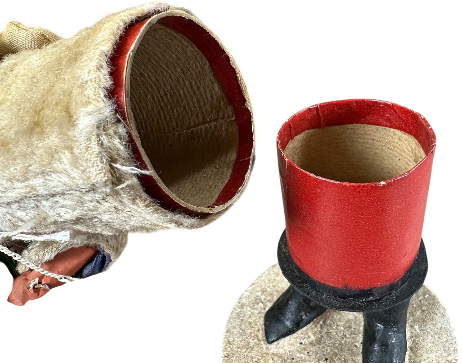 WHITE ROBE SANTA CANDY CONTAINER - 7