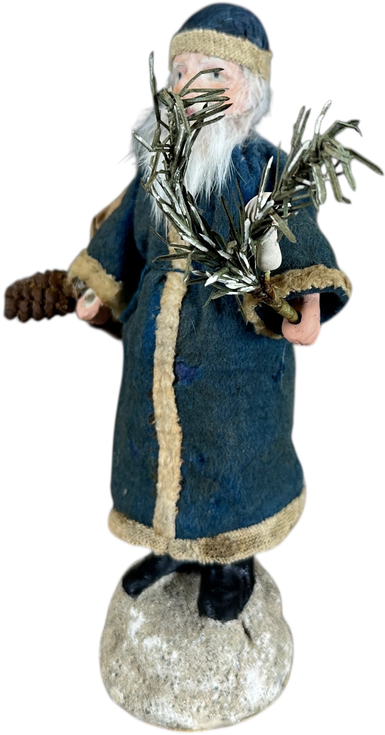 BLUE COAT SANTA CANDY CONTAINER - 3