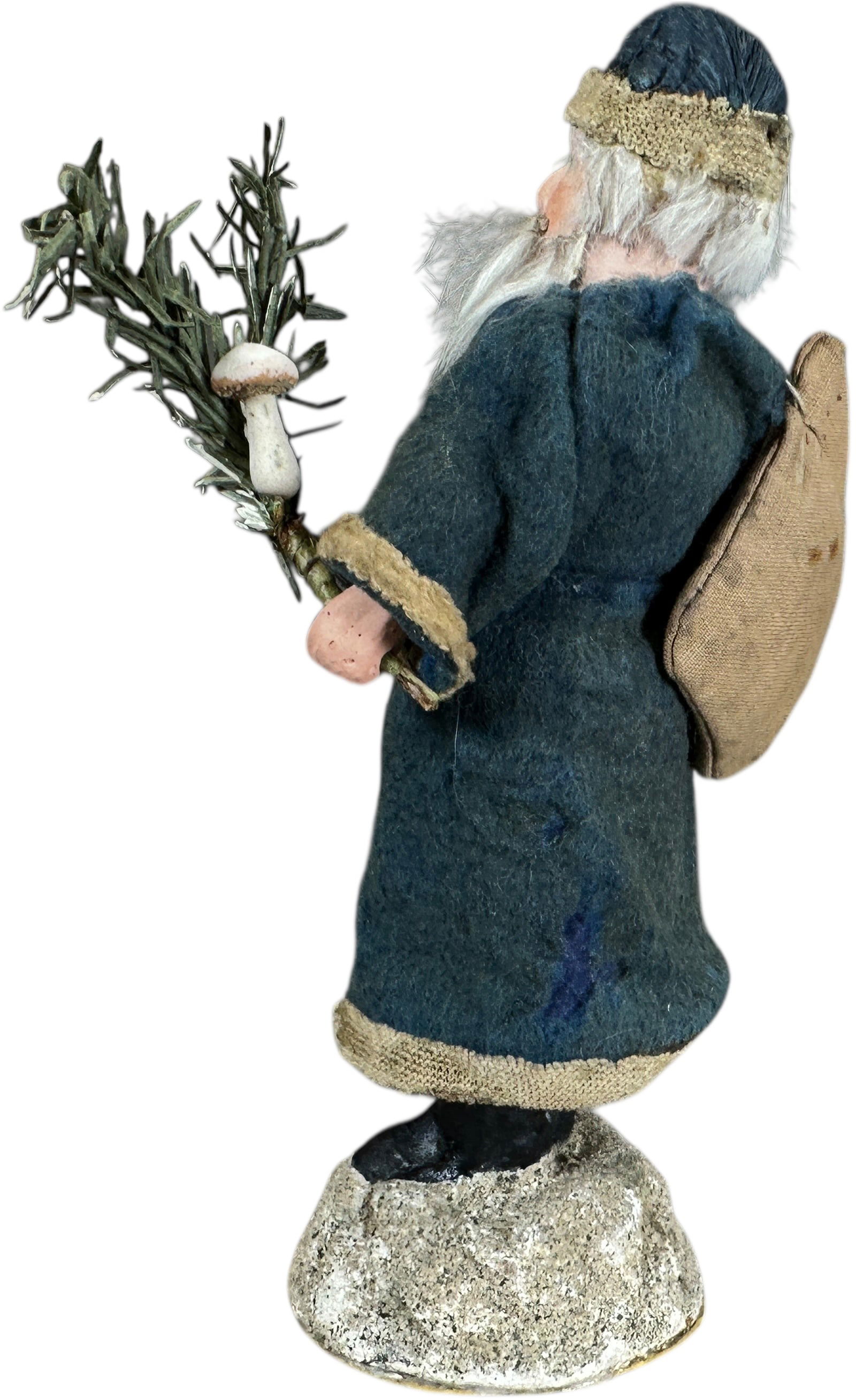 BLUE COAT SANTA CANDY CONTAINER - 5