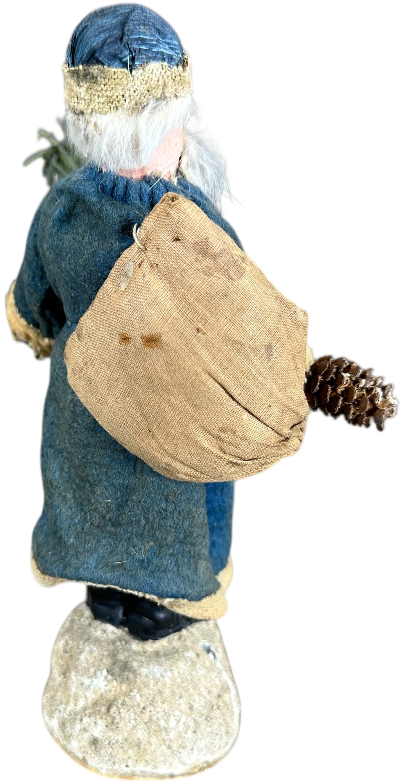 BLUE COAT SANTA CANDY CONTAINER - 6