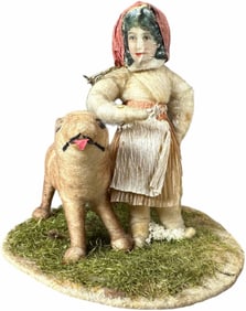 RED RIDING HOOD ON COTTON PLATFORM