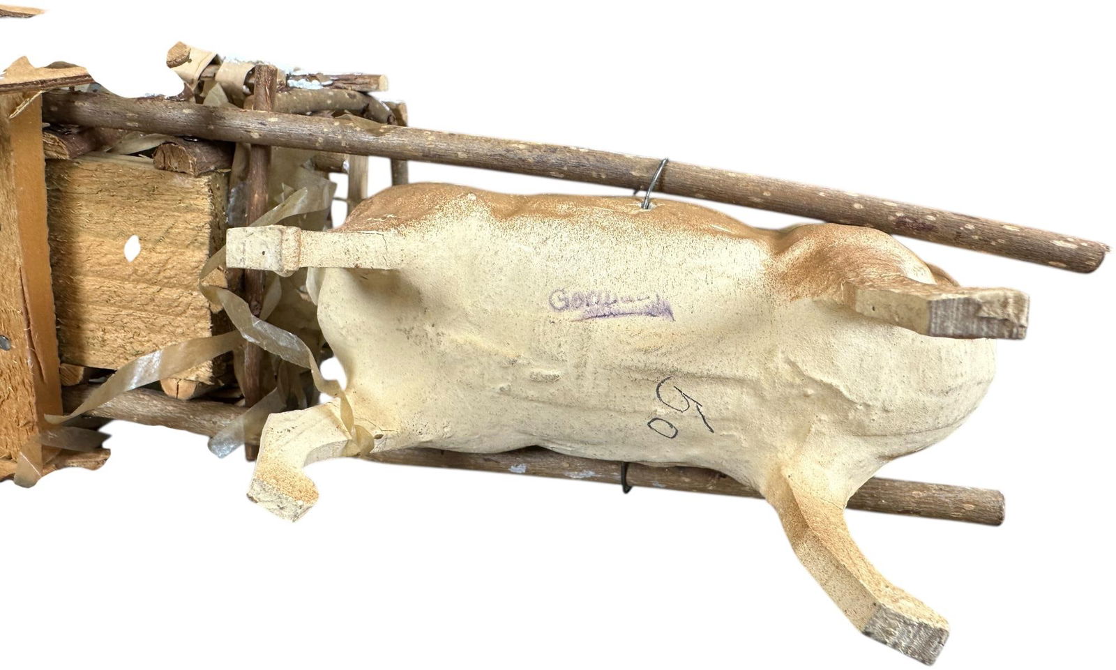 RABBIT CANDY CONTAINER WAGON - 10