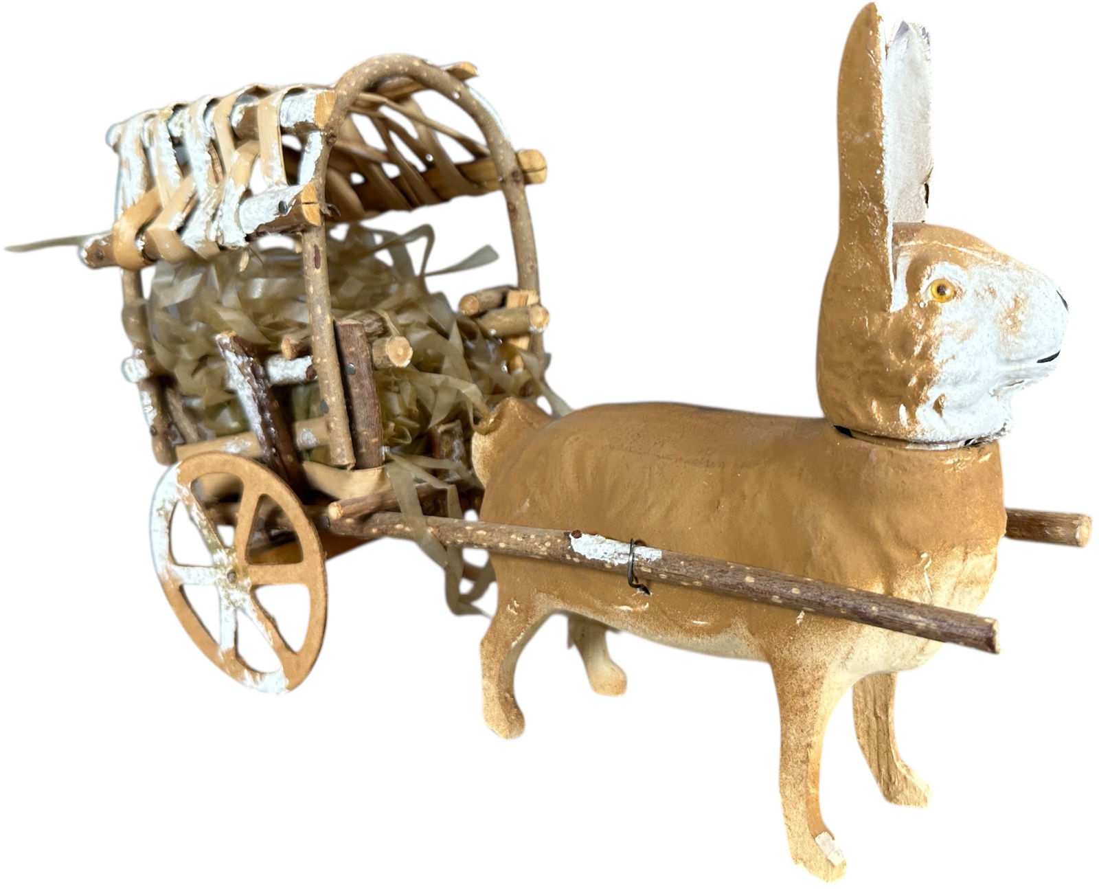 RABBIT CANDY CONTAINER WAGON - 7