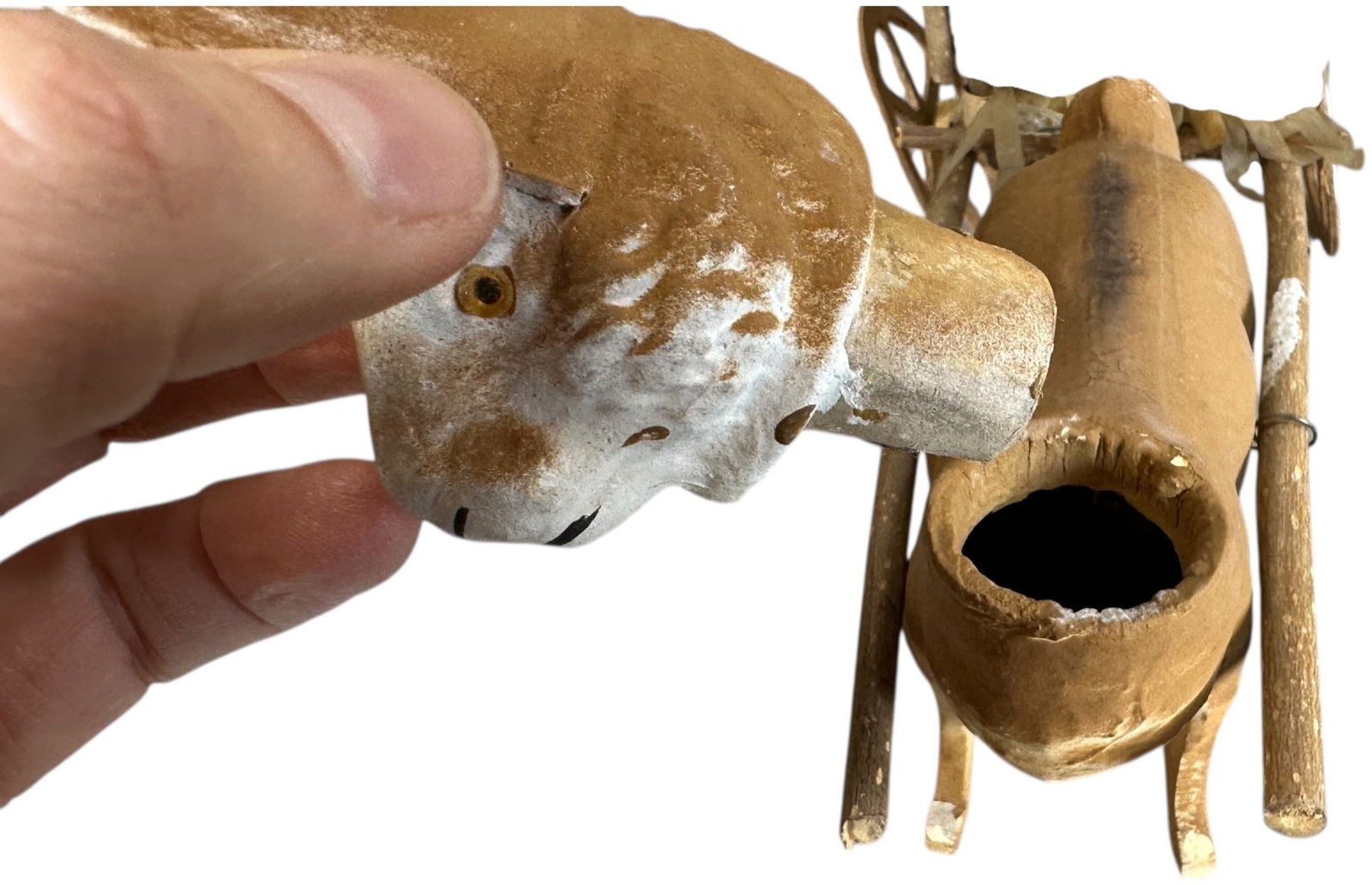 RABBIT CANDY CONTAINER WAGON - 9