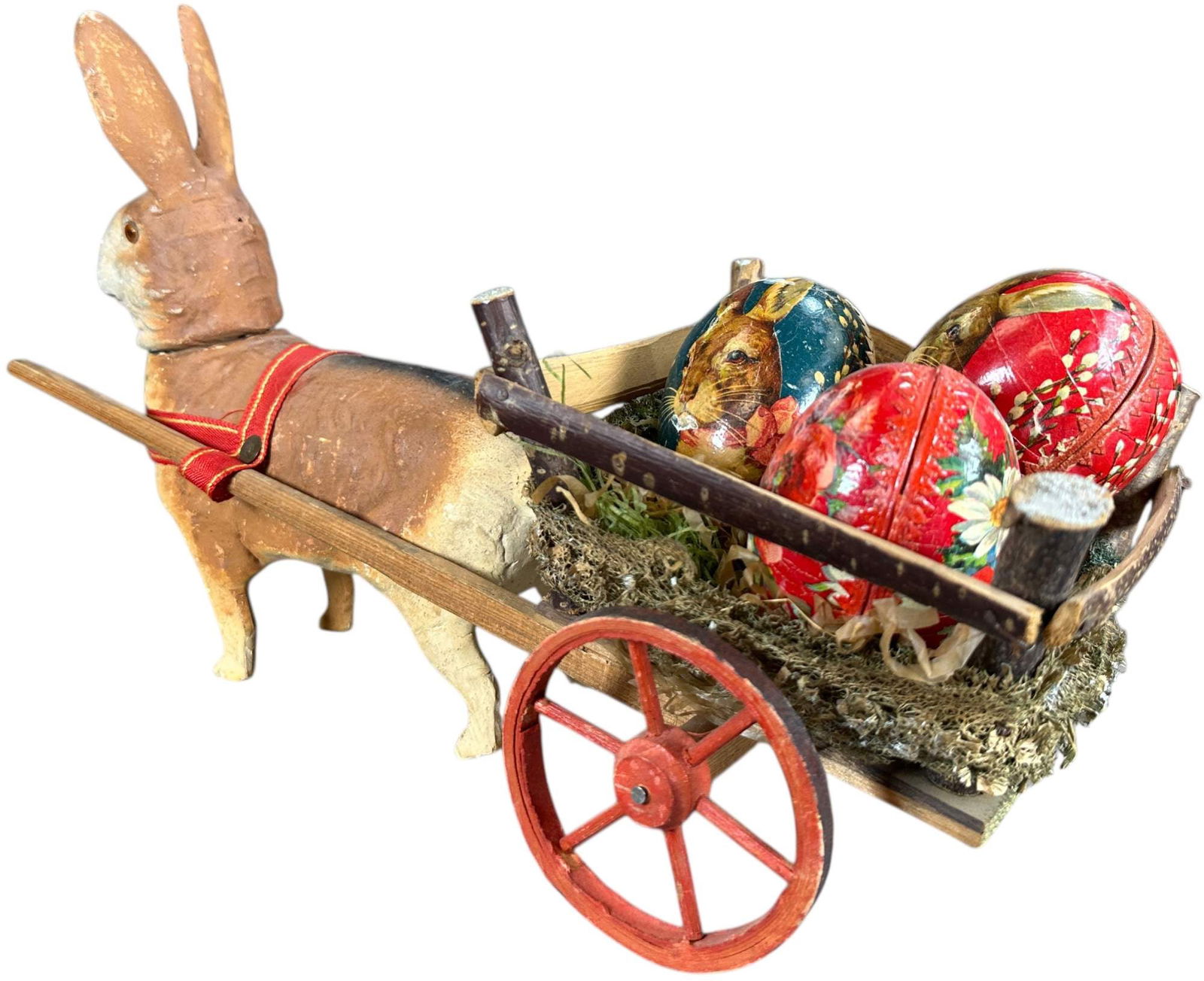 RABBIT CANDY CONTAINER EGG WAGON - 3