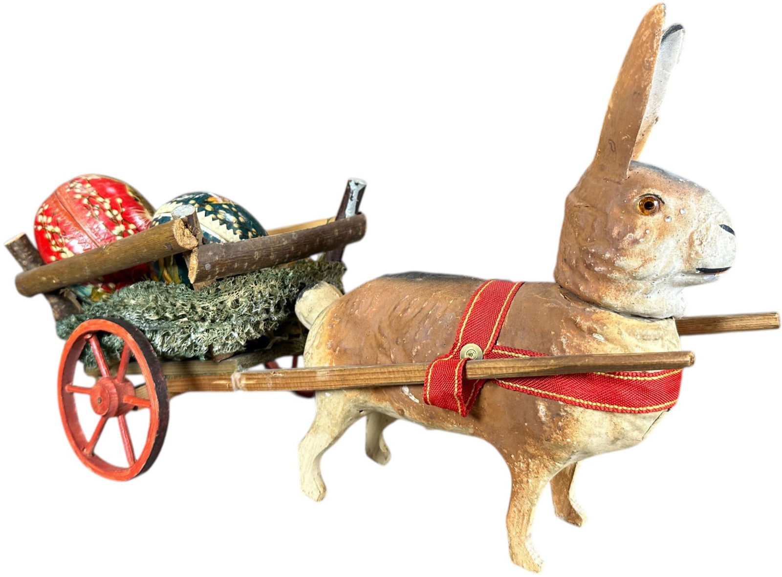 RABBIT CANDY CONTAINER EGG WAGON - 6