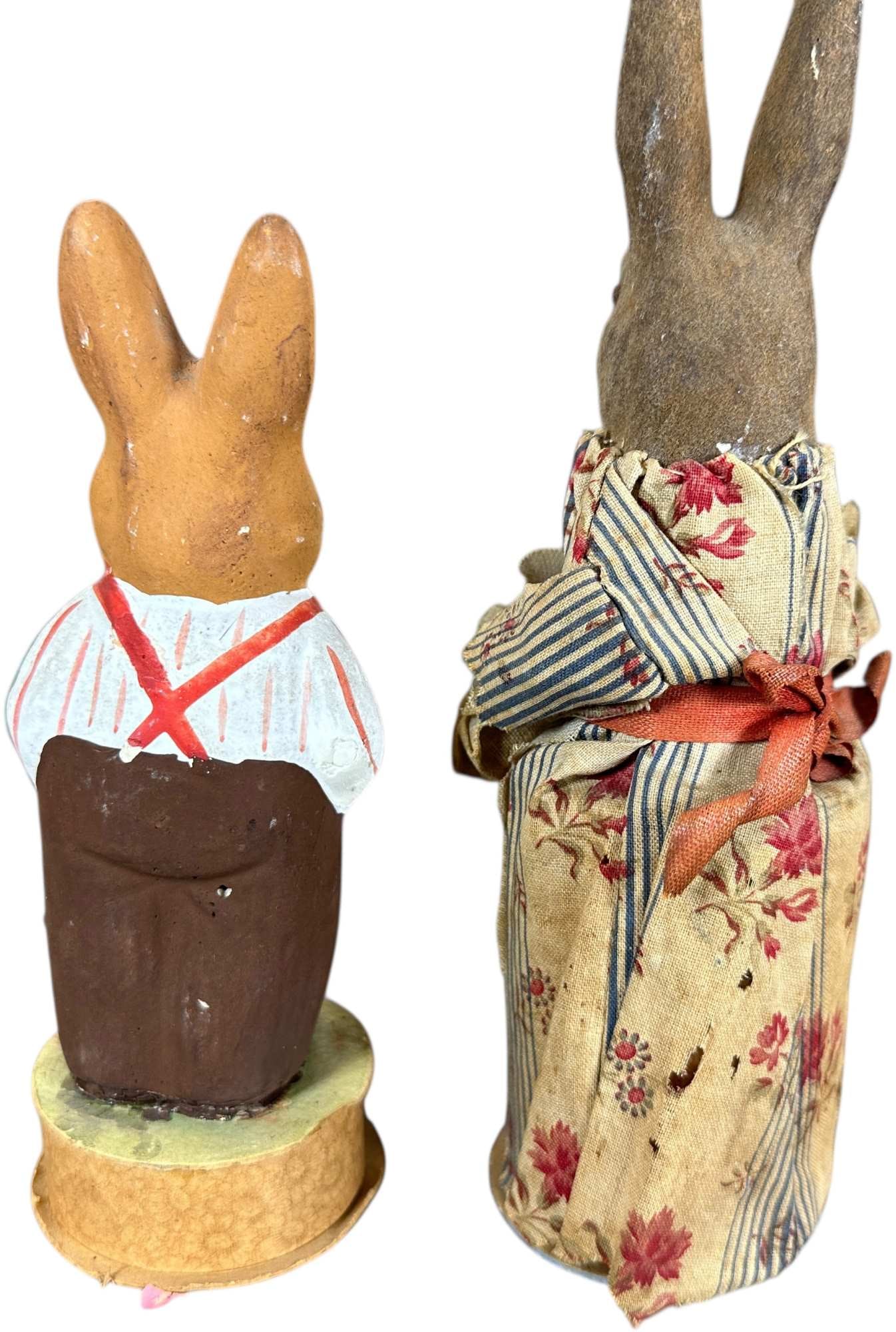 TWO RABBIT CHARACTER CANDY CONTAINERS - 4