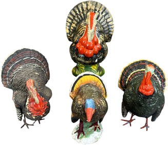 FOUR GERMAN COMPOSITION TURKEYS