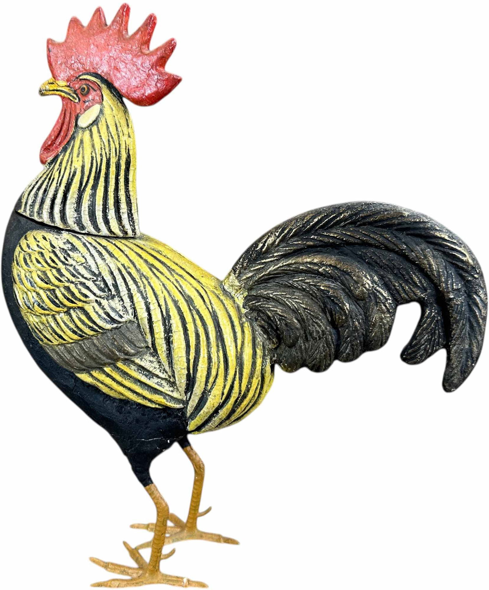 LARGE ROOSTER CANDY CONTAINER - 2