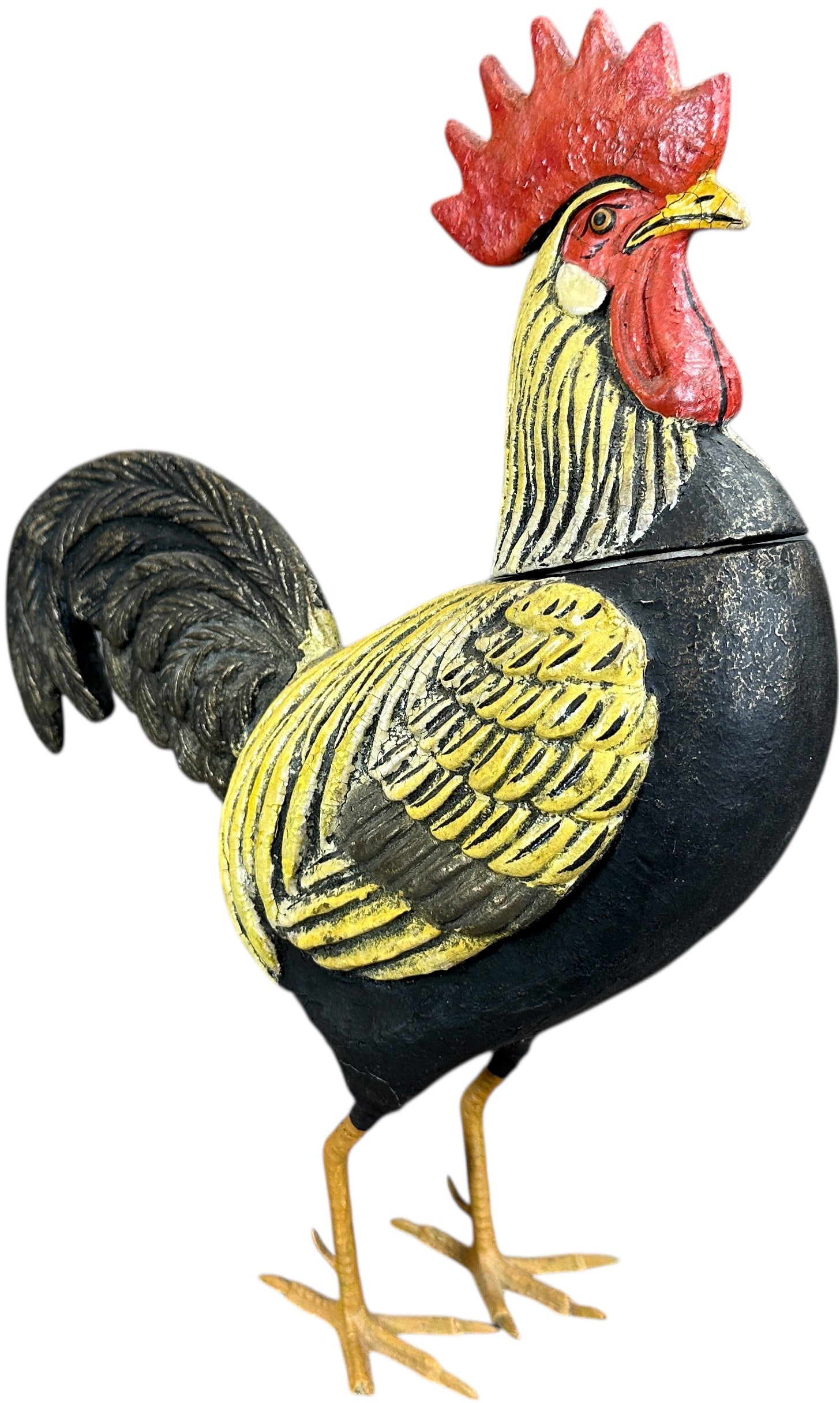 LARGE ROOSTER CANDY CONTAINER - 5