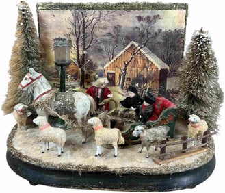 WINTER SLEIGH DIORAMA
