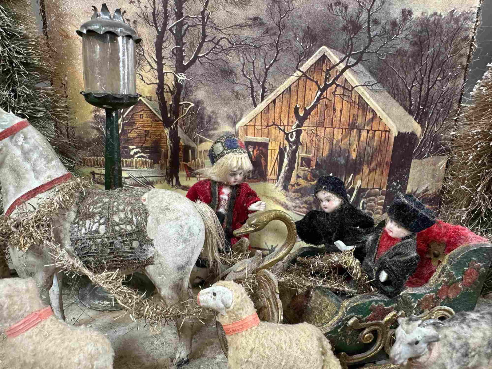 WINTER SLEIGH DIORAMA - 4