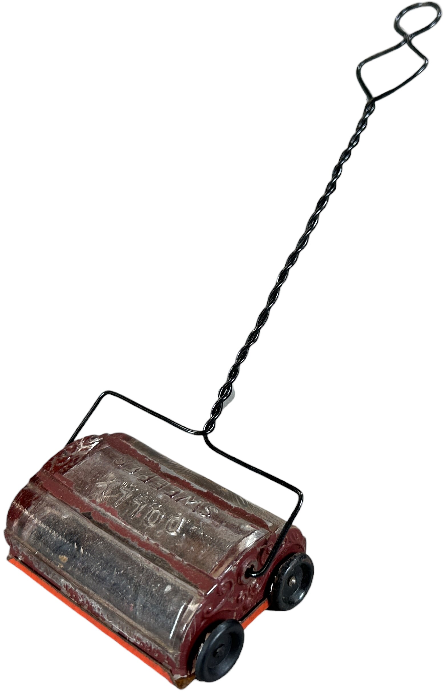 DOLLY SWEEPER GLASS CANDY CONTAINER - 4