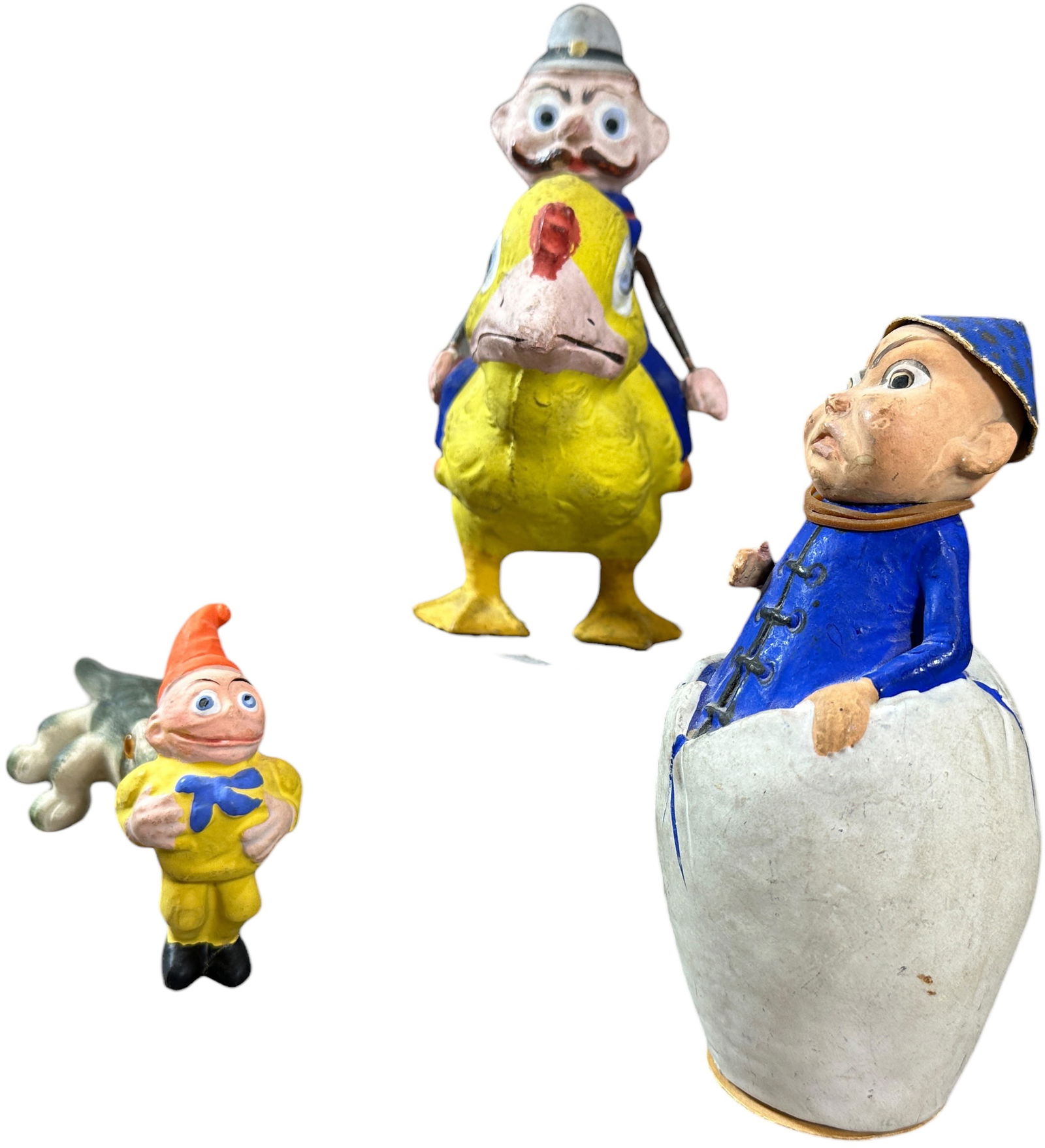 THREE PALMER COX CANDY CONTAINERS - 2