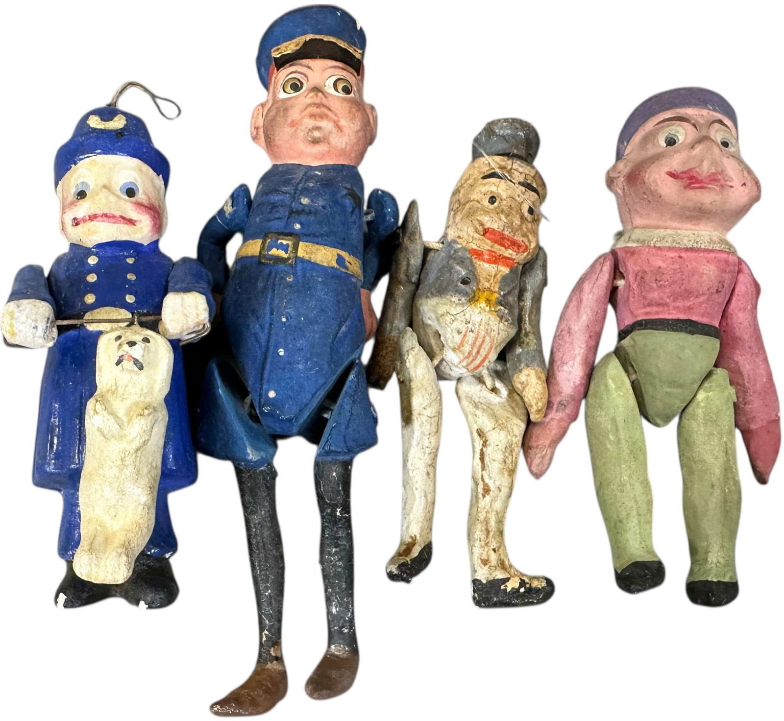 FOUR STRINGED FIGURES INCLUDES TWO BOBBIES - 3