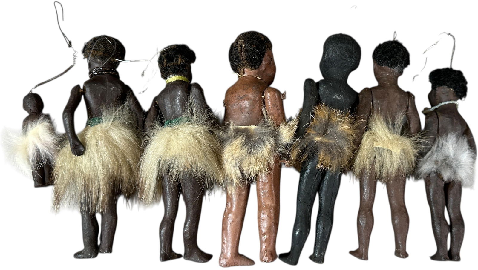 SEVEN NATIVE COMPOSITION FIGURES - 2