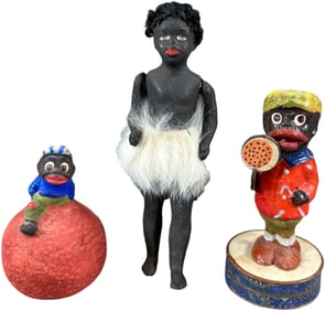 COMPOSITION FIGURAL CANDY CONTAINERS